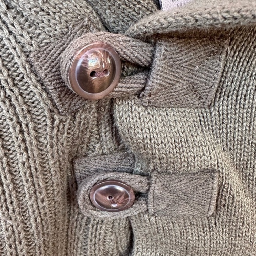 Duluth Trading Co. Infantry Style High Neck Shawl Collar‎ Pullover Sweater - Picture 6 of 6